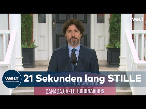 Youtube: Trudeau soll Trumps Drohung bewerten – und schweigt 21 Sekunden