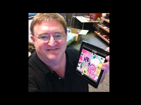 Youtube: My face when Gabe Newell said he is a Brony