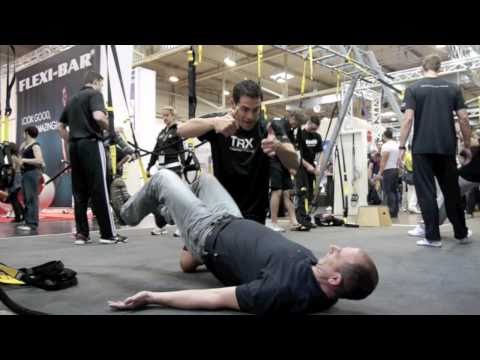 Youtube: Fitness Übungen TRX Suspenion Training auf der Fibo
