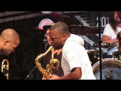 Youtube: Trombone Shorty with Dave Grohl---Greek Theater LA---9 15 18---In Bloom (Nirvana cover)