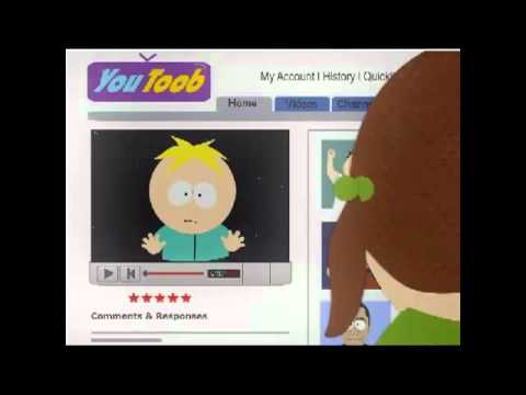 Youtube: Butters Wo wo in den Po