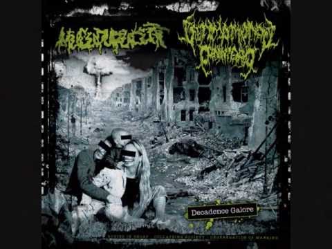 Youtube: ULTIMO MONDO CANNIBALE "Unholy BDSM Kommando" taken from split CD with Mucupurulent