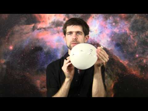 Youtube: Wie kann man sich die Ausdehnung des Universums vorstellen?