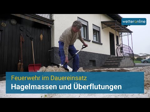 Youtube: Unwetter mit Hagel und Überflutungen