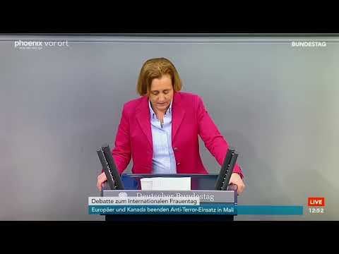 Youtube: AfD Beatrix von Storch hetzt homophob gegen Tessa Ganserer - Bundestag 17.02.2022 @NoAfD