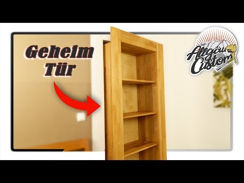 Youtube: Wie du dir selbst eine Geheime Tür baust die keiner erkennt. The Real Secret!  Door