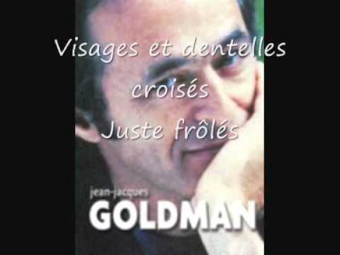 Youtube: A NOS ACTES MANQUÉS - Jean-Jacques Goldman - PAROLES