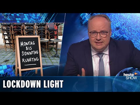 Youtube: Erneuter Lockdown! Restaurants müssen schließen, die Schulen bleiben auf | heute-show vom 30.10.2020