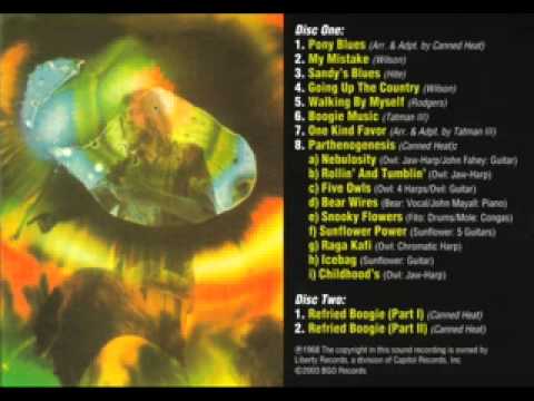 Youtube: canned heat - refried boogie