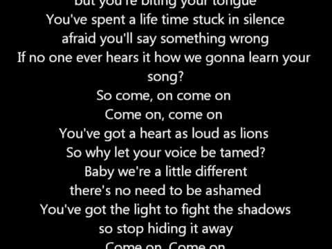 Youtube: Emeli Sandé - Read all about it Lyrics