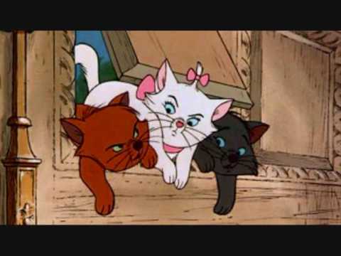 Youtube: Aristocats-Katzen brauchen furchtbar viel Musik (zum Mitsingen)