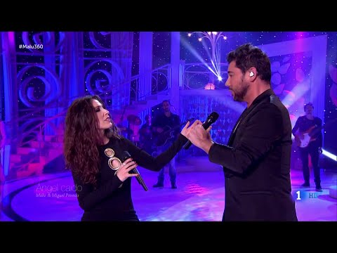 Youtube: Malú & Miguel Poveda - Ángel Caído  [Gala Especial Nochebuena 2015 tve]