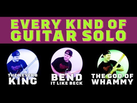 Youtube: Every kind of guitar solo