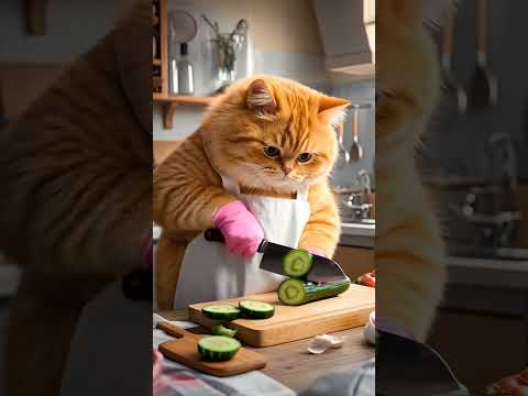 Youtube: A typical day in the life of a chef cat