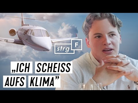 Youtube: Privatjets, Yachten, Kaviar:  wie ein luxuriöser Lebensstil das Klima zerstört | STRG_F