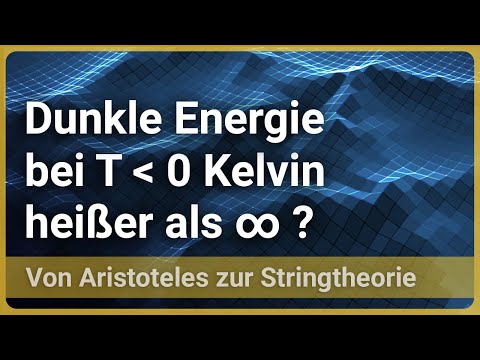 Youtube: Negative Absolute Temperatur • Dunkle Energie heißer als unendlich? • vAzS (62) | Josef M. Gaßner