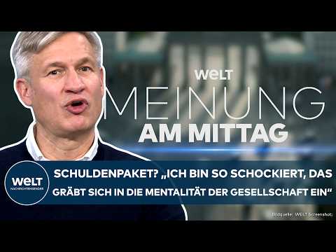 Youtube: ULF POSCHARDT: "Ich bin schockiert!" Massive Abrechnung mit Merz' neuer Schuldenmentalität | MEINUNG