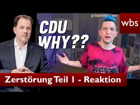 Youtube: Rezo: Zerstörung Teil 1 - RA Solmecke reagiert