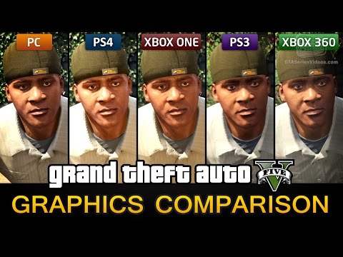 Youtube: GTA 5 Graphics Comparison - PC / PS4 / Xbox One / PS3 / Xbox 360