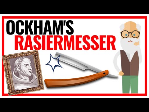Youtube: Ockhams Rasiermesser | Das Sparsamkeitsprinzip einfach erklärt 🔬