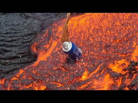 Youtube: LAVA AND PEPSI at #IcelandVolcano