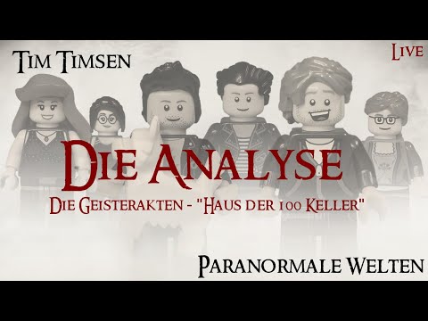 Youtube: Livestream "Die Analyse" - @DieGeisterakten "Haus der 100 Keller"