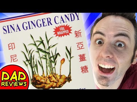 Youtube: GINGER CANDY CHEWS | Chewy Ginger Candy Review | Sina Ginger Candy Test Test & Review