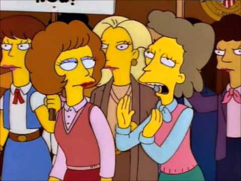 Youtube: The Simpsons - Helen Lovejoy - Think of the children