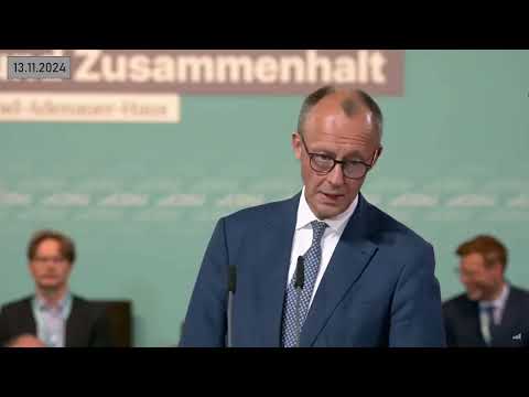 Youtube: Frieden  gibt´s nur auf dem Friedhof - Friedrich Merz