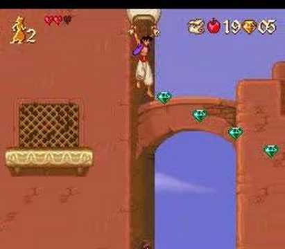 Youtube: SNES Aladdin part1