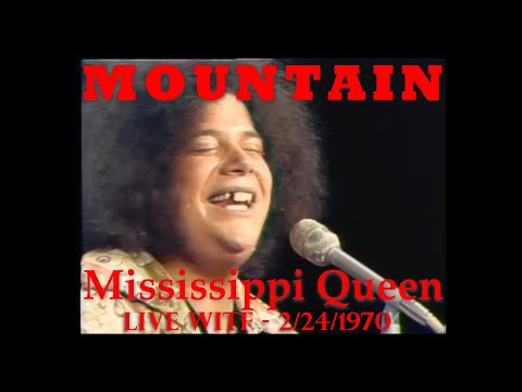 Youtube: MOUNTAIN - Mississippi Queen (Live on "The Show" 02-24-1970) - * RARE * remastered audio