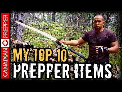 Youtube: My Top 10 List of Survival/ Prepping Items | Canadian Prepper