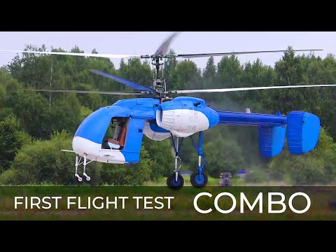 Youtube: FIRST AUTONOMOUS FLIGHT OF COMBO DRONE, A CONVERTED MANNED HELICOPTER KA-26