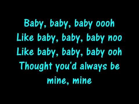 Youtube: Baby Justin Bieber Lyrics