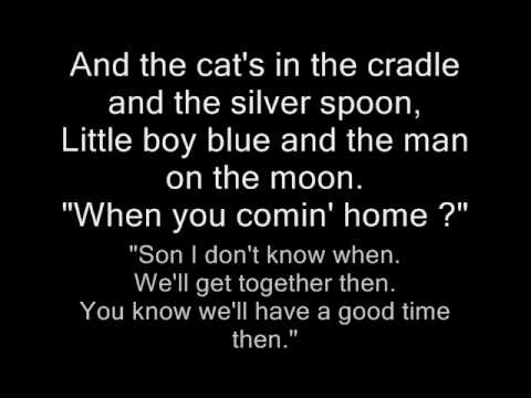 Youtube: Ugly Kid Joe - Cats In The Cradle Lyrics