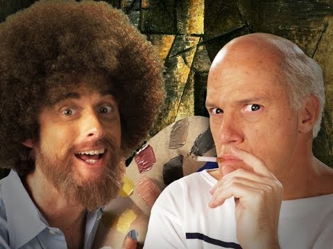 Youtube: Bob Ross vs Pablo Picasso. Epic Rap Battles of History