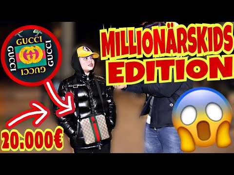 Youtube: WIE VIEL IST DEIN OUTFIT WERT ? | 🔥💸 MILLIONAIRSKIDS EDITION 💸🔥| STREET UMFRAGE | MAHAN