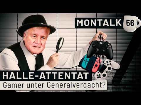 Youtube: Gefahr durch Gamer? Das Attentat von Halle im Medienspiegel | Montalk #56