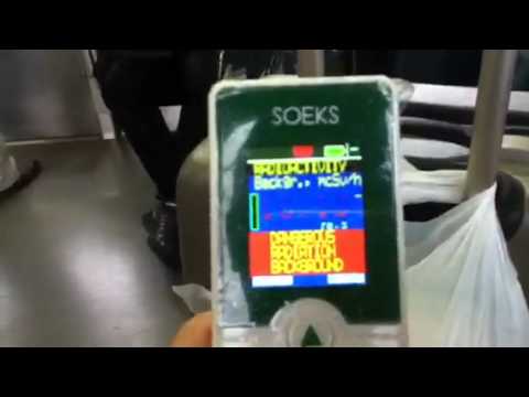 Youtube: 10.50 microsieverts in Tokyo train