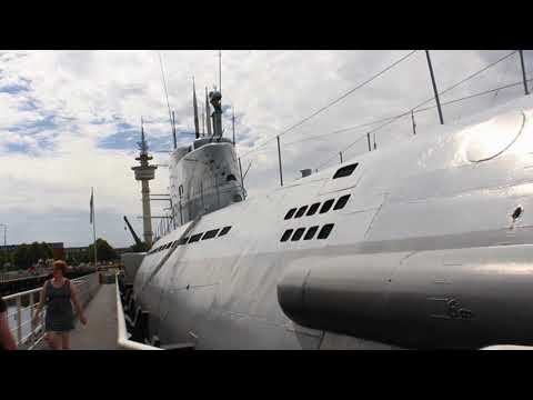 Youtube: U 2540, Typ XXI (Typ 21), Wilhelm Bauer in Bremerhaven 2019 Last German Submarine Typ XXI