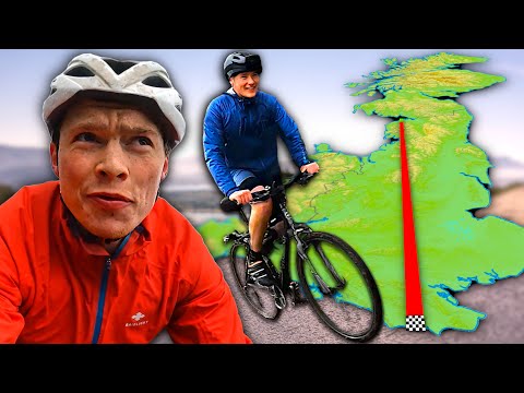 Youtube: Cycling the Length of England in a Completely Straight Line!