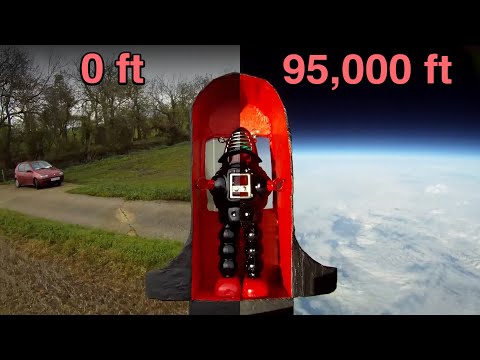 Youtube: Toy Robot in Space! - the ORIGINAL GoPro in space