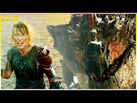 Youtube: Artemis Defeats The Rathalos | Monster Hunter (2020) | Creature Features