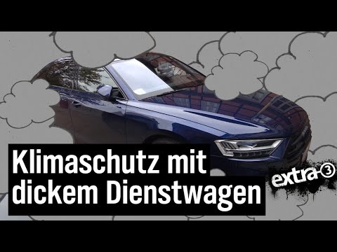 Youtube: Realer Irrsinn: Klimaschutz mit dickem Dienstwagen | extra 3 | NDR