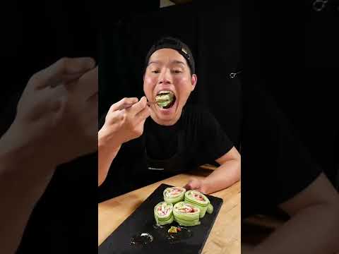 Youtube: Cucumber Roll #shorts