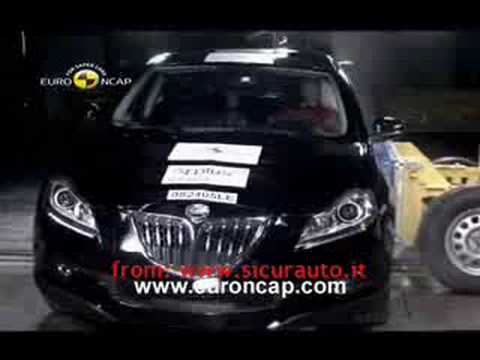 Youtube: Lancia Delta (2008) Crash Test EuroNCAP www.sicurauto.it