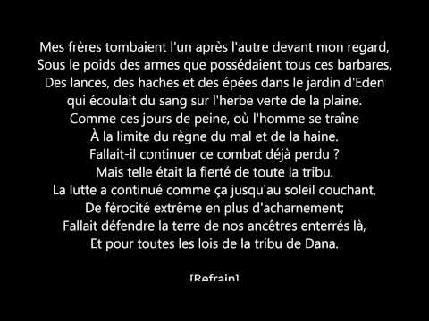 Youtube: Manau - La tribu de Dana [Lyrics]