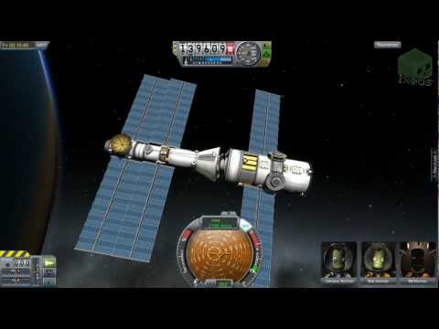 Youtube: KSP Ep4 : KSP 0.19 + mechjeb 2.0 + station spatiale + jeeps + bugs