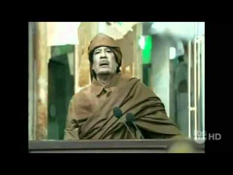 Youtube: Funny Gaddafi Best Speech Ever القذافى