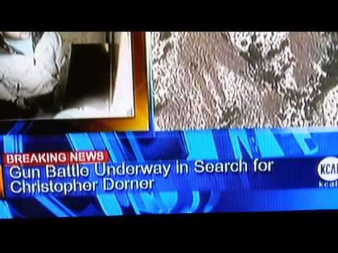 Youtube: Christopher Dorner Shootout -  Cops say "Burn It Down"